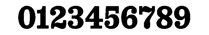 SancySlab Extrabold Font OTHER CHARS