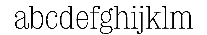 SancySlab Extralight FONT