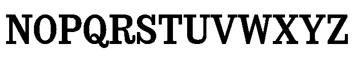 SancySlab Medium Font UPPERCASE
