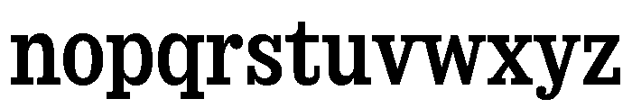 SancySlab Medium Font LOWERCASE