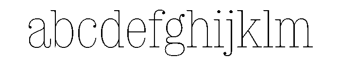 SancySlab Thin FONT