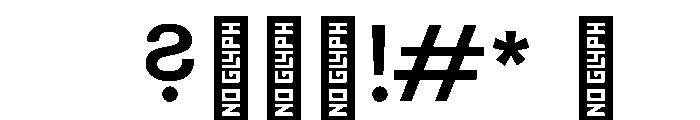 SandEdge Regular Font OTHER CHARS