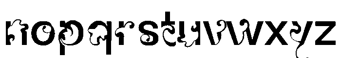 SandEdge Regular Font LOWERCASE