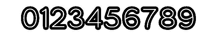 Sandbox ExtraBoldInline Font OTHER CHARS