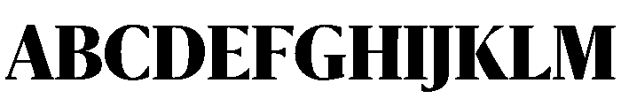 Sanomat Banner Black Font UPPERCASE
