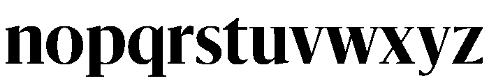 Sanomat Banner Bold Font LOWERCASE