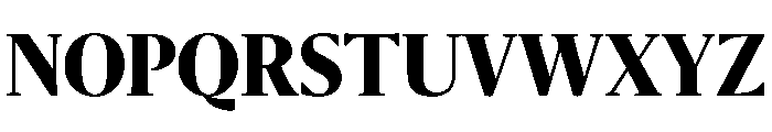 Sanomat Banner Extrabold Font UPPERCASE