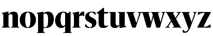 Sanomat Banner Extrabold Font LOWERCASE