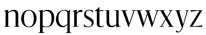 Sanomat Banner Light Font LOWERCASE