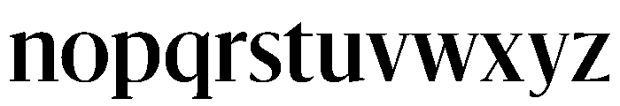 Sanomat Banner Medium Font LOWERCASE