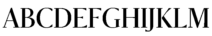 Sanomat Banner Regular Font UPPERCASE