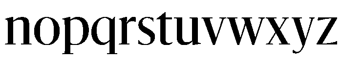Sanomat Banner Regular Font LOWERCASE