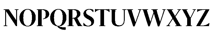 Sanomat Banner Semibold Font UPPERCASE
