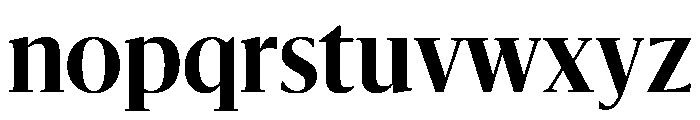 Sanomat Banner Semibold Font LOWERCASE