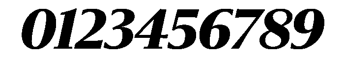 Sanomat Black Italic Font OTHER CHARS