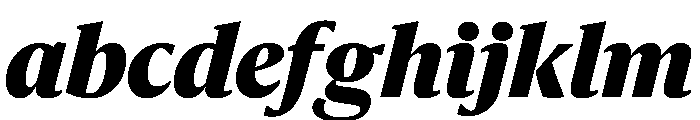 Sanomat Black Italic FONT