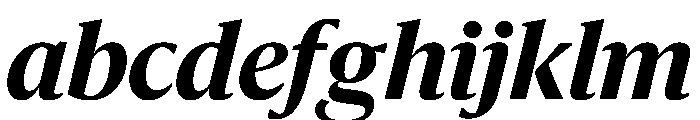 Sanomat Bold Italic FONT