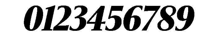 Sanomat Condensed Black Italic Font OTHER CHARS