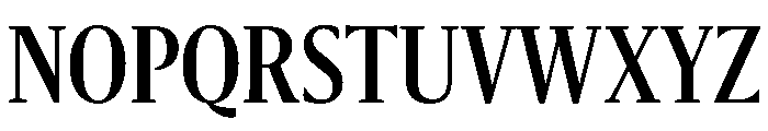 Sanomat Condensed Medium Font UPPERCASE