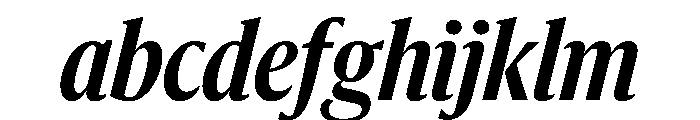 Sanomat Condensed Semibold Italic FONT