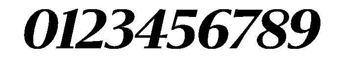 Sanomat Extrabold Italic Font OTHER CHARS