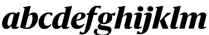Sanomat Extrabold Italic FONT