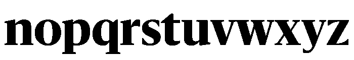 Sanomat Extrabold Font LOWERCASE