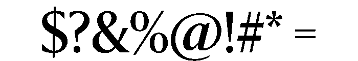 Sanomat Medium Font OTHER CHARS