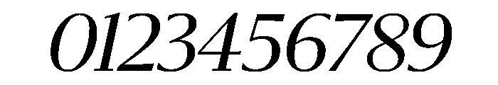 Sanomat Regular Italic Font OTHER CHARS
