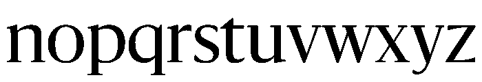 Sanomat Regular Font LOWERCASE