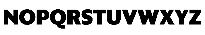 Sanomat Sans Extrabold Font UPPERCASE