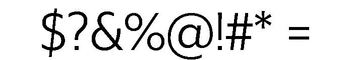 Sanomat Sans Light Font OTHER CHARS