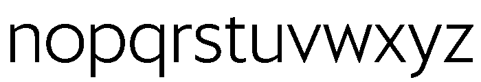 Sanomat Sans Light Font LOWERCASE