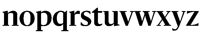 Sanomat Semibold Font LOWERCASE