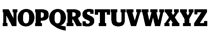 Sanomat Slab Black Font UPPERCASE