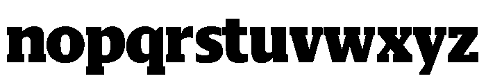 Sanomat Slab Black Font LOWERCASE