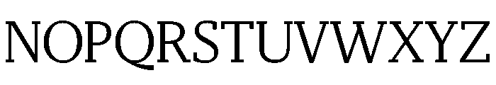 Sanomat Slab Light Font UPPERCASE