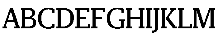 Sanomat Slab Regular Font UPPERCASE