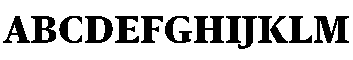 Sanomat Text Black Font UPPERCASE