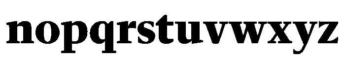 Sanomat Text Black Font LOWERCASE