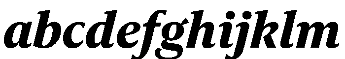 Sanomat Text Extrabold Italic FONT