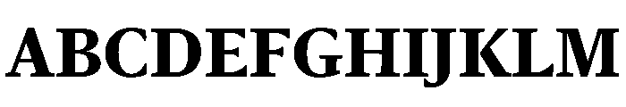 Sanomat Text Extrabold Font UPPERCASE