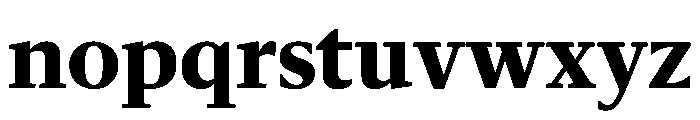 Sanomat Text Extrabold Font LOWERCASE