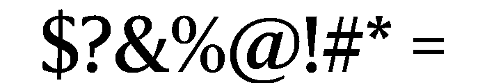 Sanomat Text Medium Font OTHER CHARS