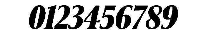 Sanomat X Condensed Black Italic Font OTHER CHARS