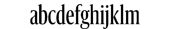 Sanomat X Condensed Regular FONT