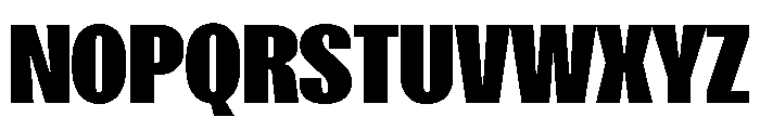 SansPlomb Black Font UPPERCASE