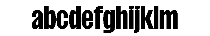 SansPlomb CondensedBold FONT
