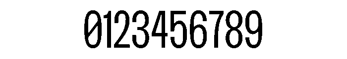 SansPlomb CondensedLight Font OTHER CHARS