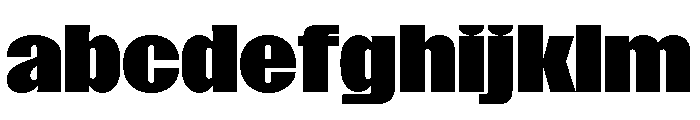 SansPlomb ExtendedBlack FONT